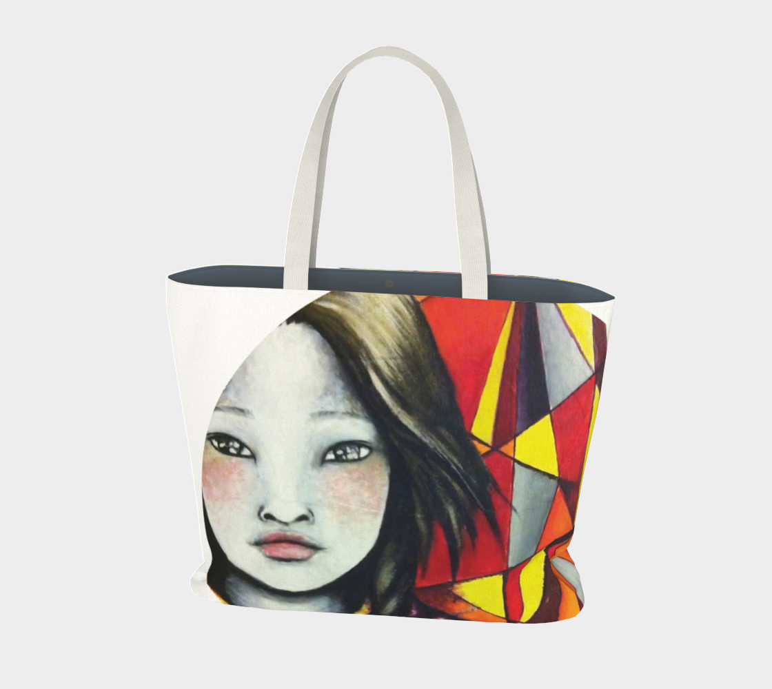 Empower Nepali GIrls xlg Market Tote