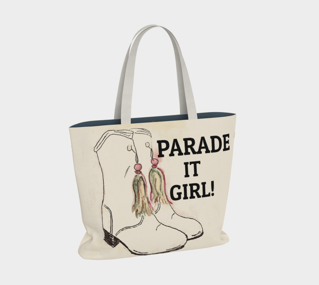Parade It Girl xlg Market Tote