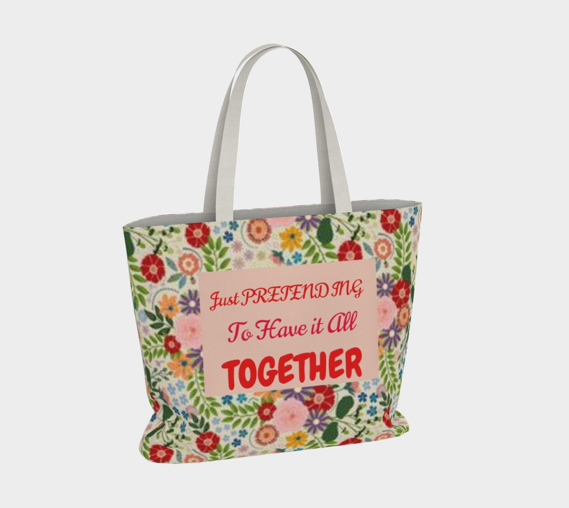 Just Pretending xlg Market Tote