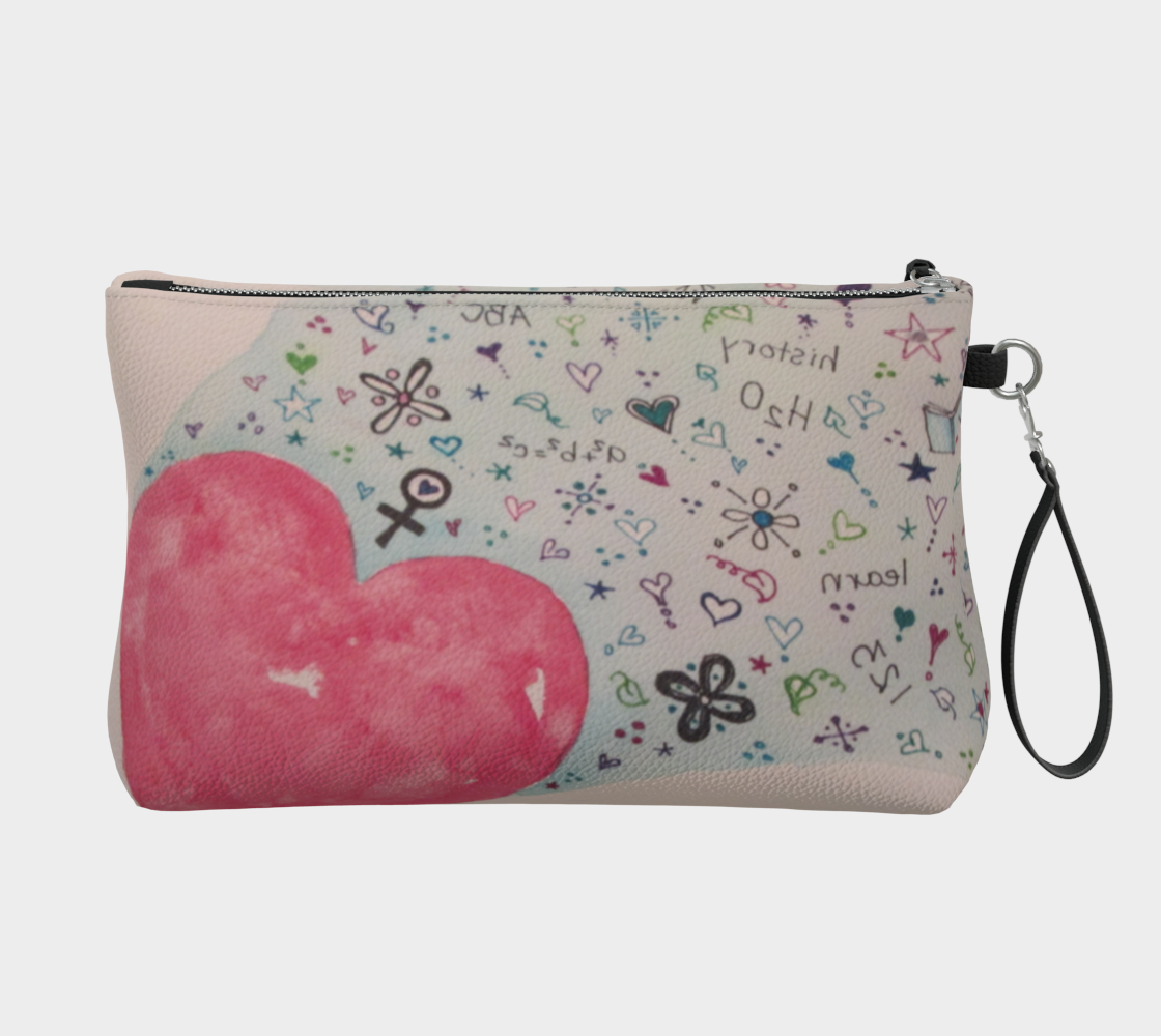 Empower Her Vegan Leather Clutch
