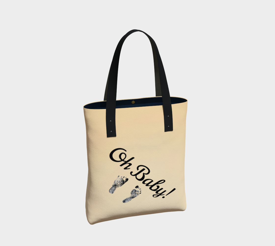 Oh Baby! Butter Yellow Urban Tote