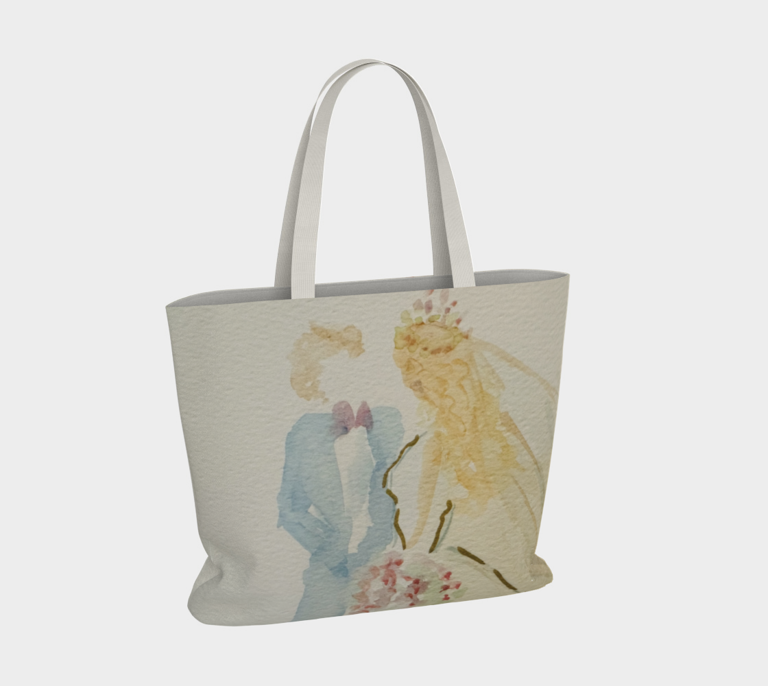 Bride & Groom xlg Market Tote