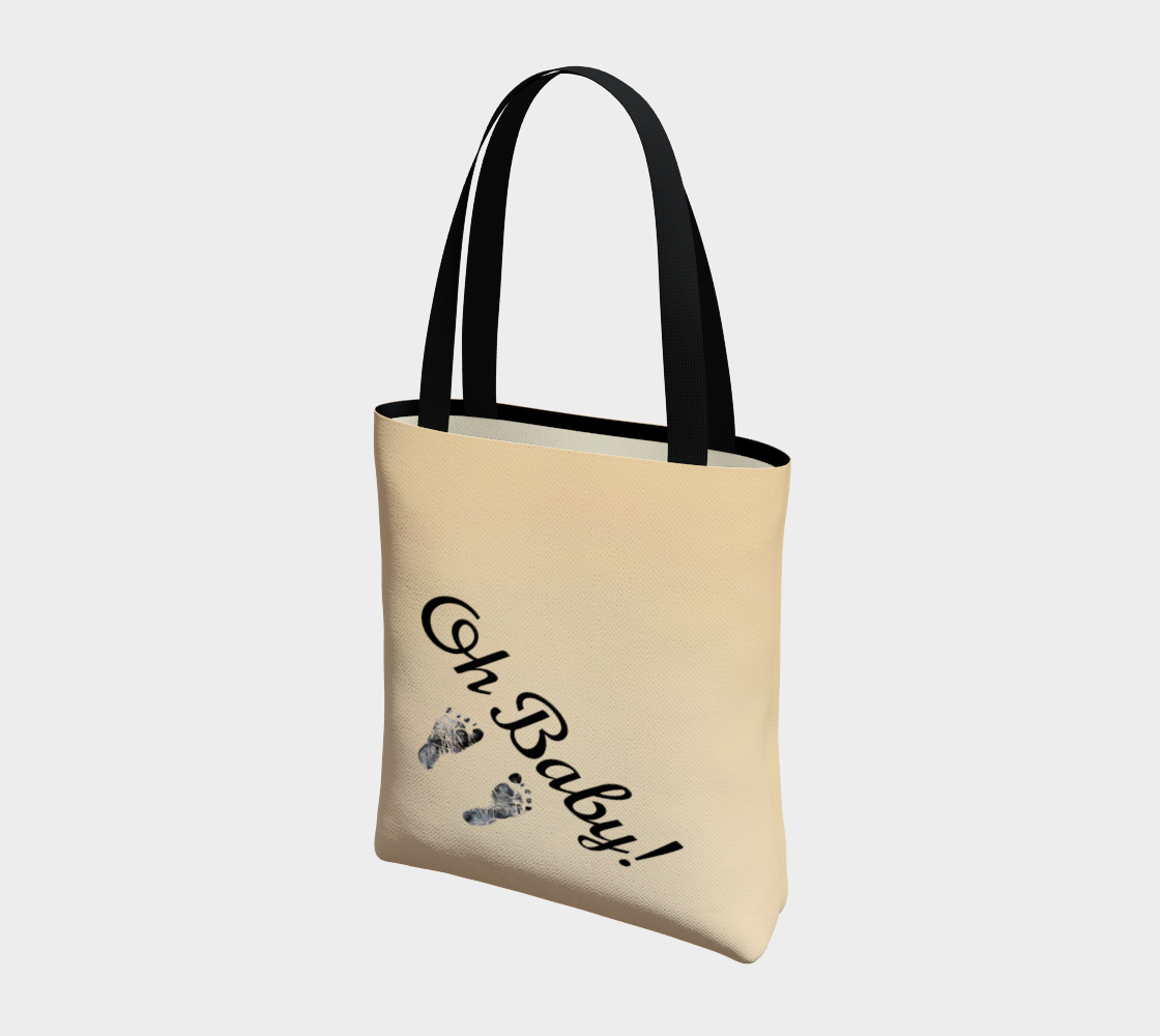 Oh Baby! Butter Yellow Urban Tote