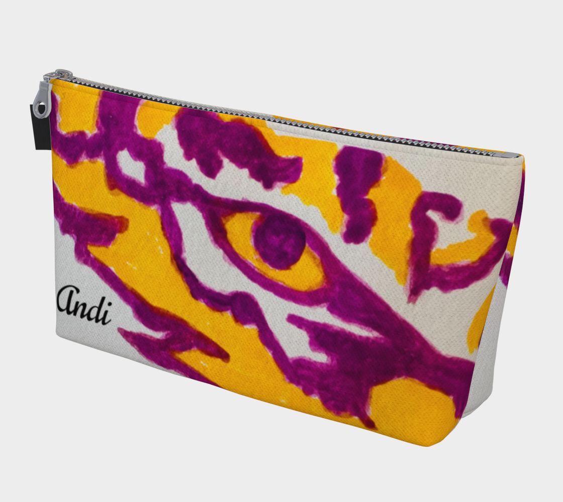 Fierce Girl TIger Make-Up Bag