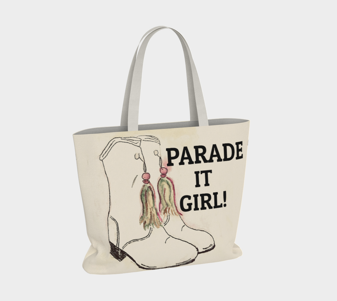 Parade It Girl xlg Market Tote