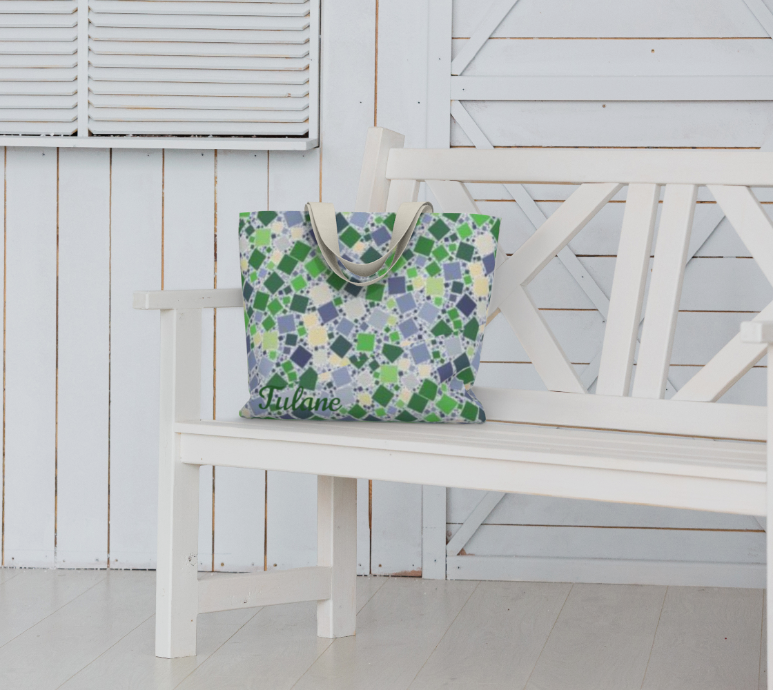 Tulane xlg Market Tote 2