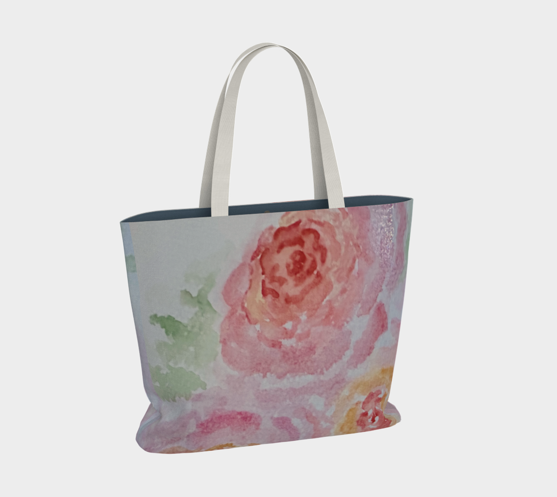 Roses Just Because xlg Market Tote