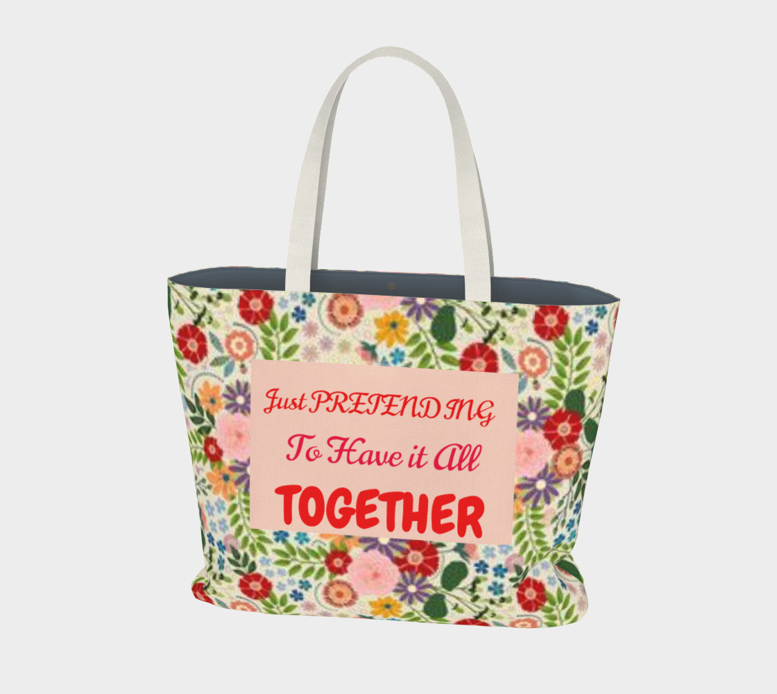 Just Pretending xlg Market Tote