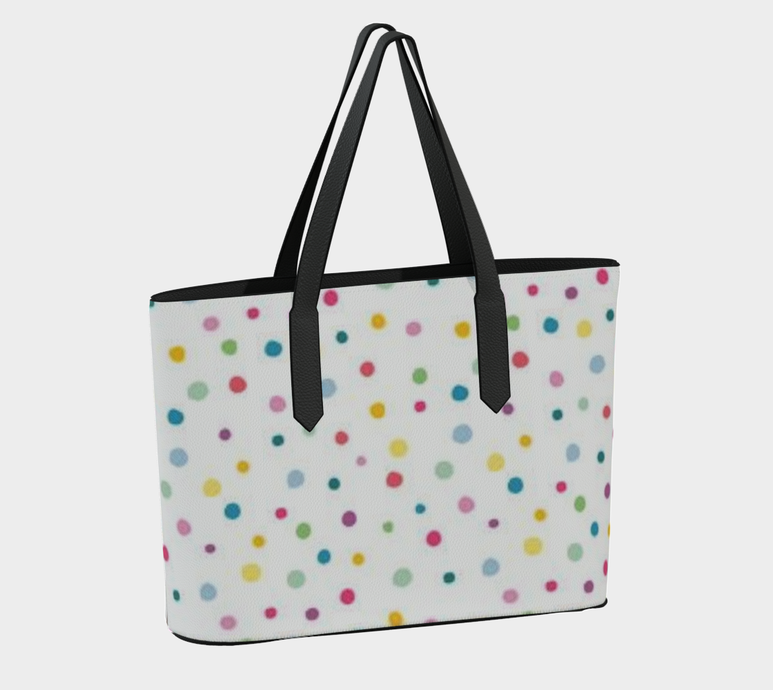 Happy Birthday Vegan Leather Purse