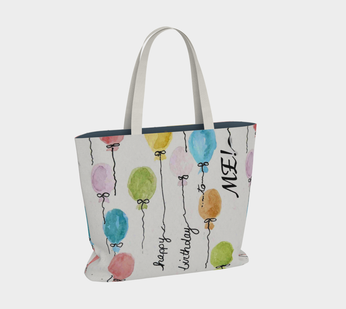 Happy Birthday to ME! xlg Market Tote