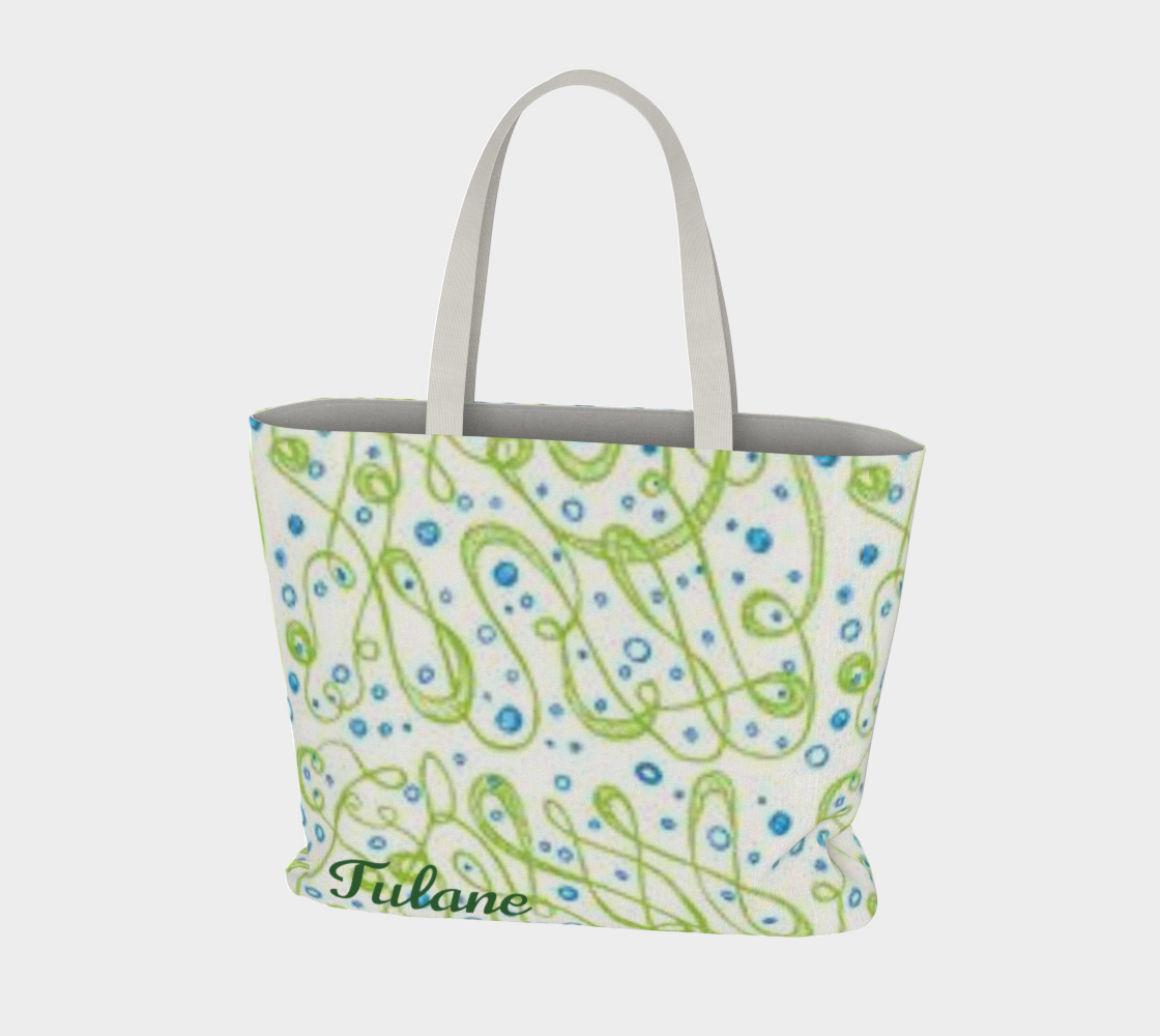 Tulane xlg Market Tote 6