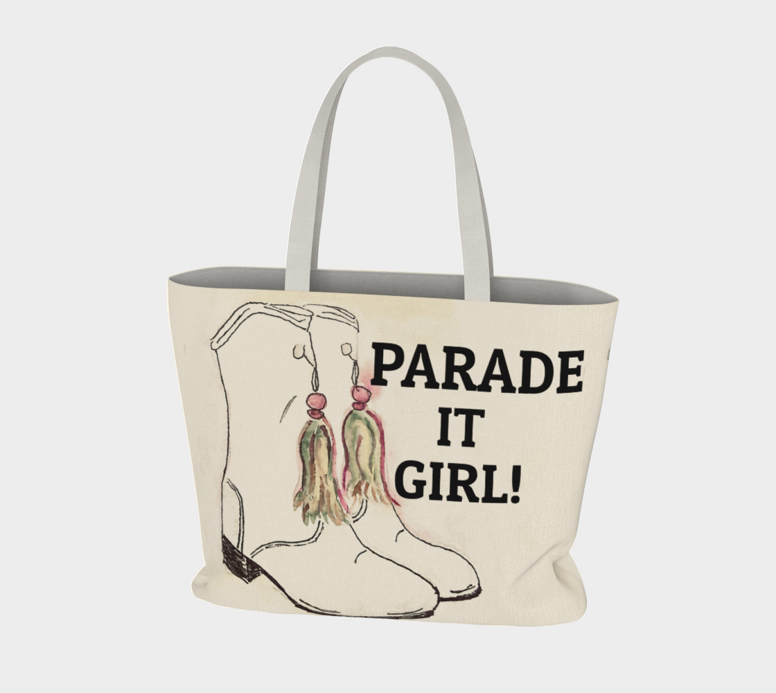 Parade It Girl xlg Market Tote
