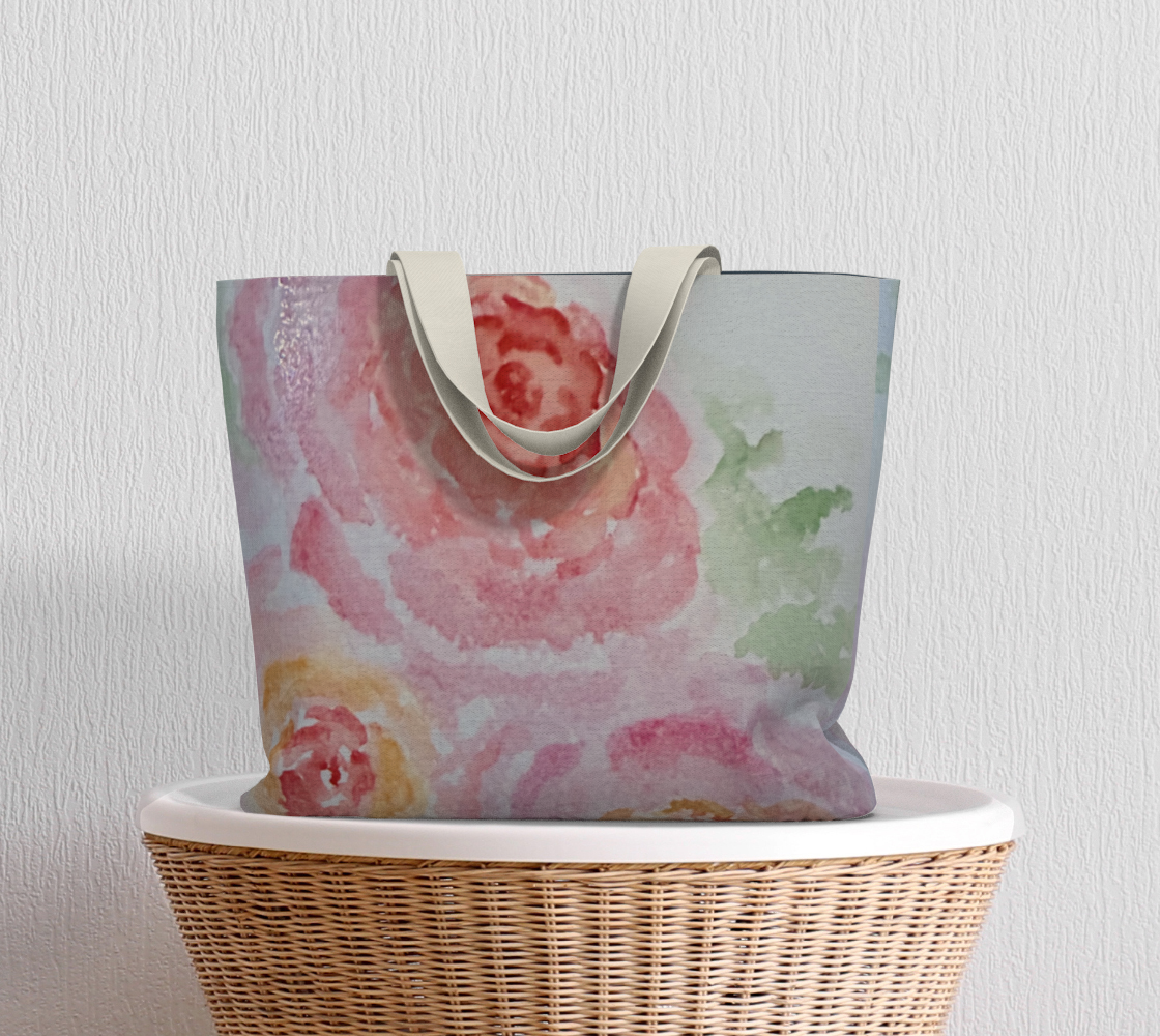 Roses Just Because xlg Market Tote