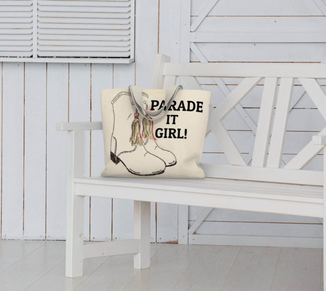 Parade It Girl xlg Market Tote