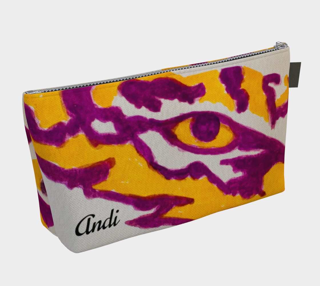 Fierce Girl TIger Make-Up Bag