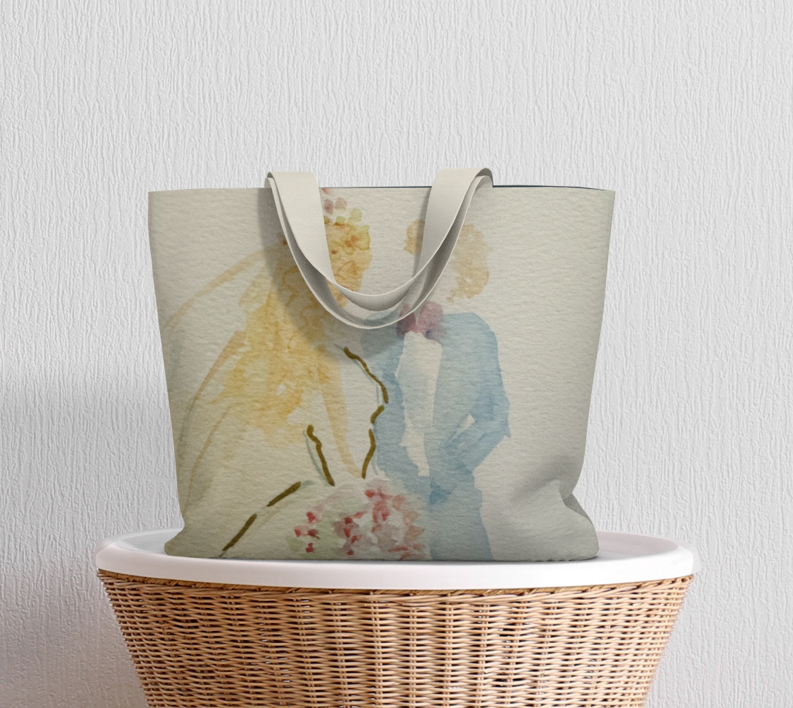Bride & Groom xlg Market Tote