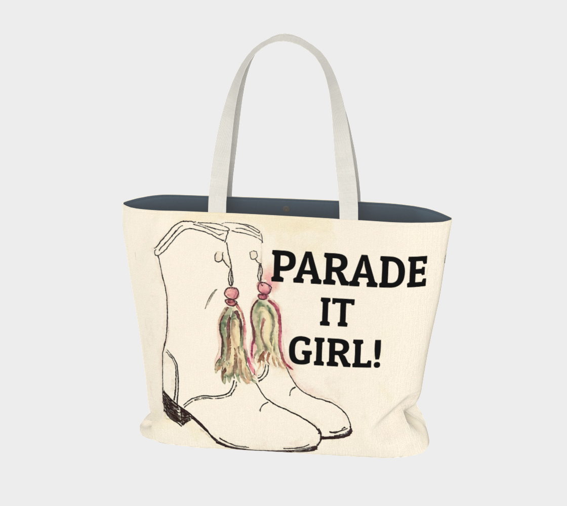 Parade It Girl xlg Market Tote