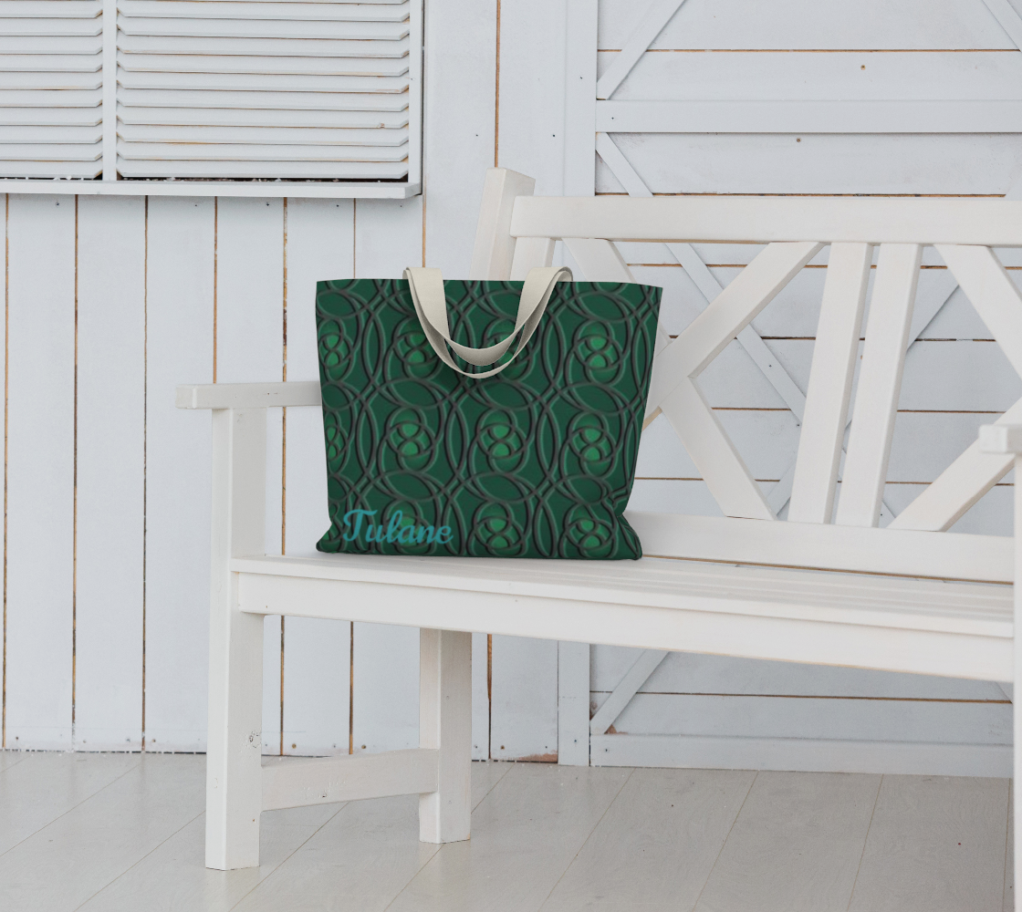 Tulane xlg Market Tote 5