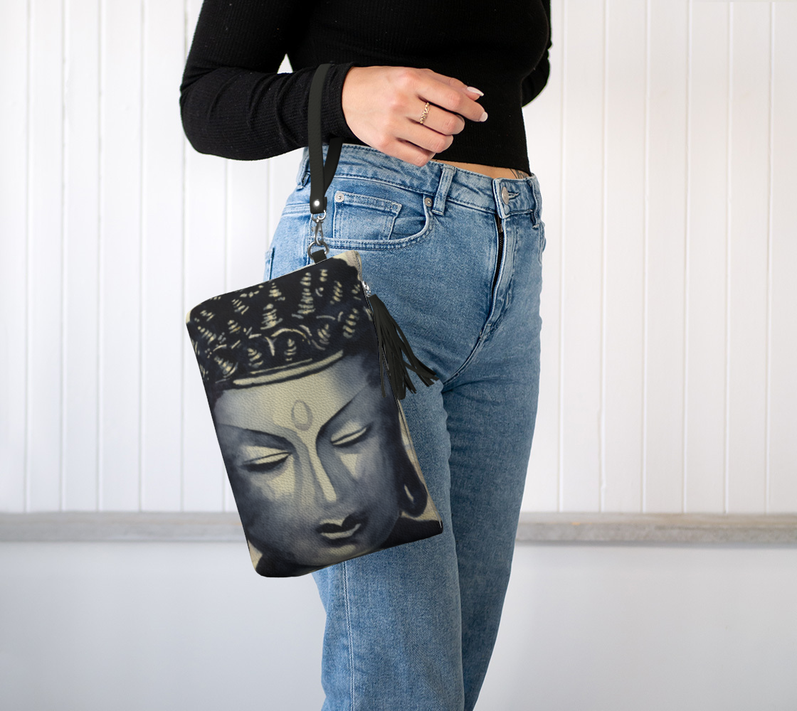 Vegan Leather clutch