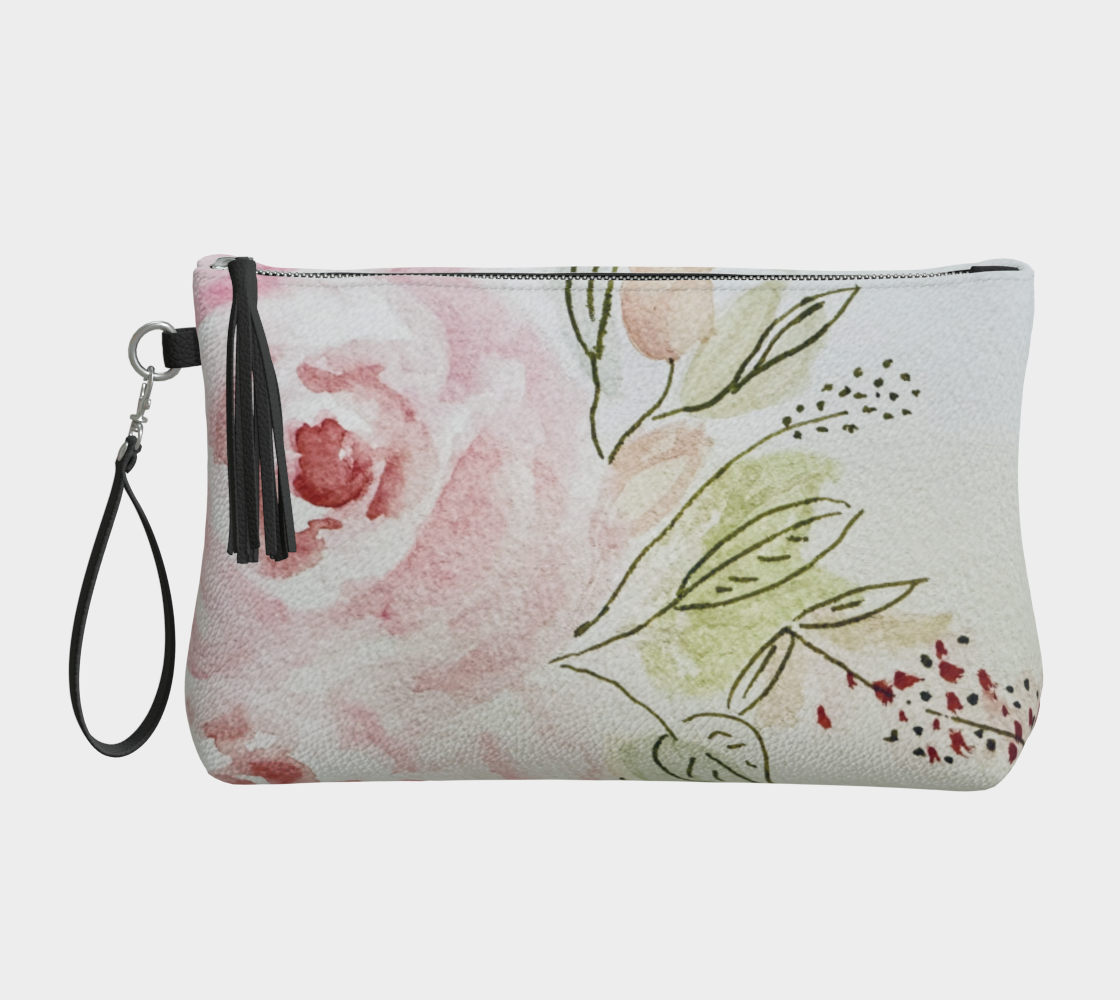 Wedding Vegan Leather Clutch