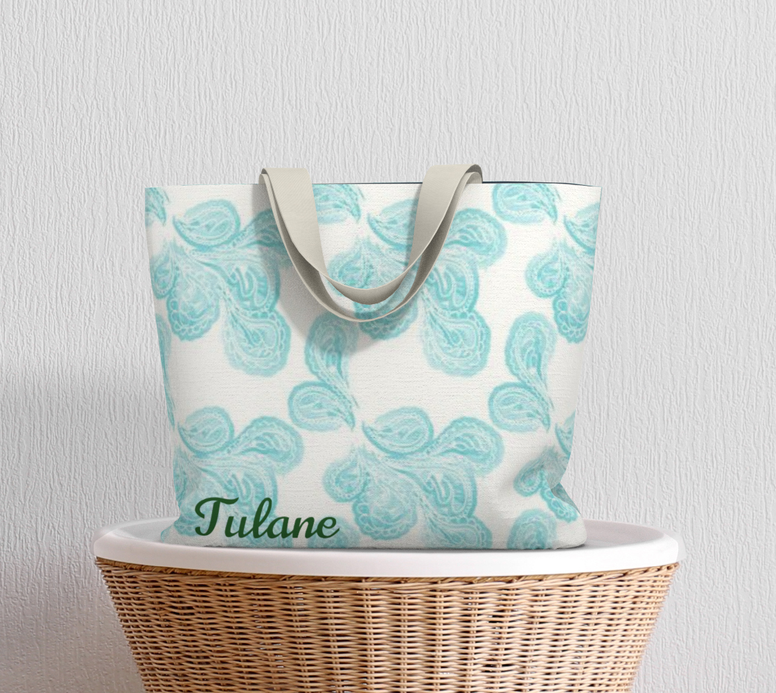 Tulane xlg Market Tote 4