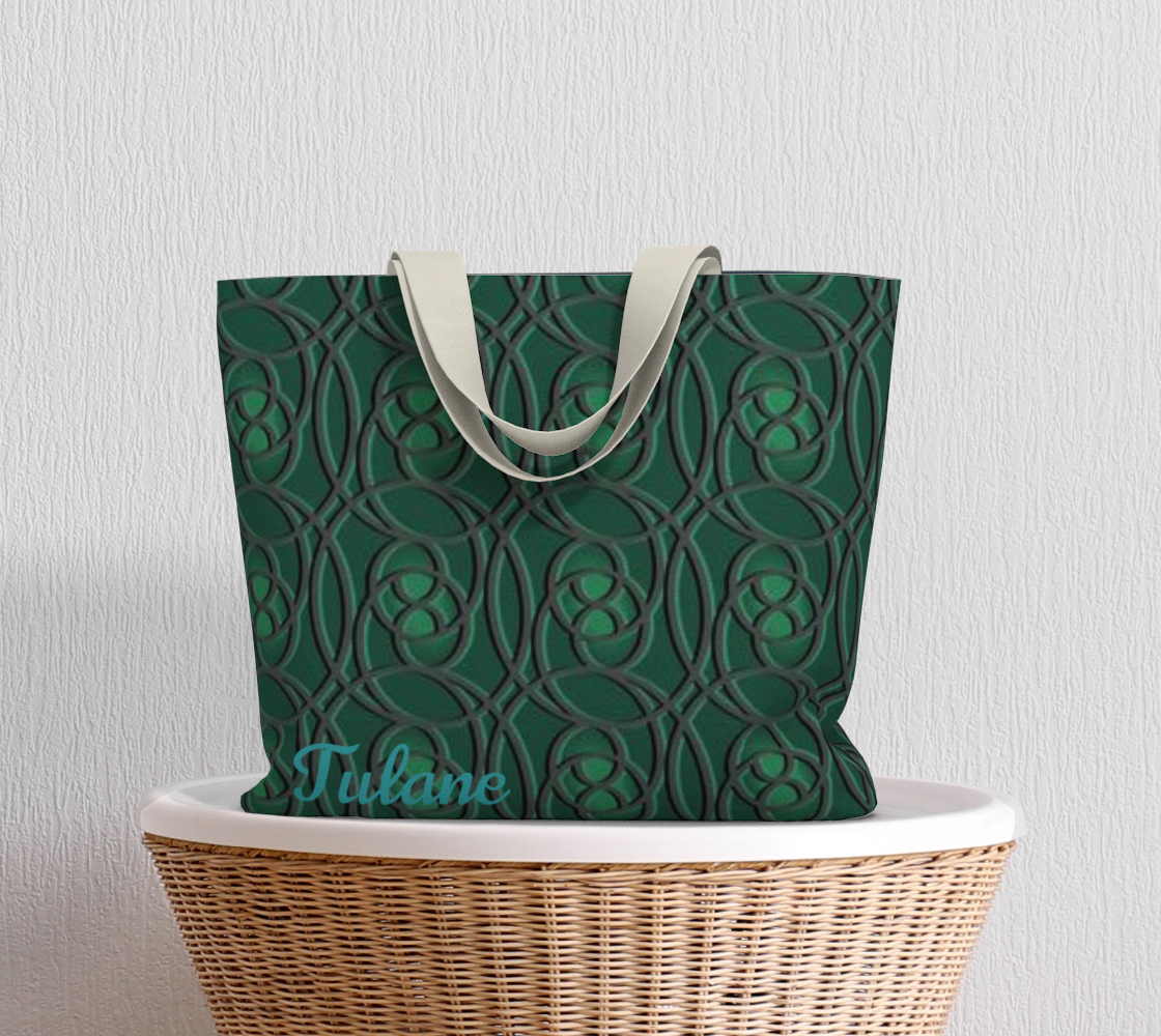 Tulane xlg Market Tote 5