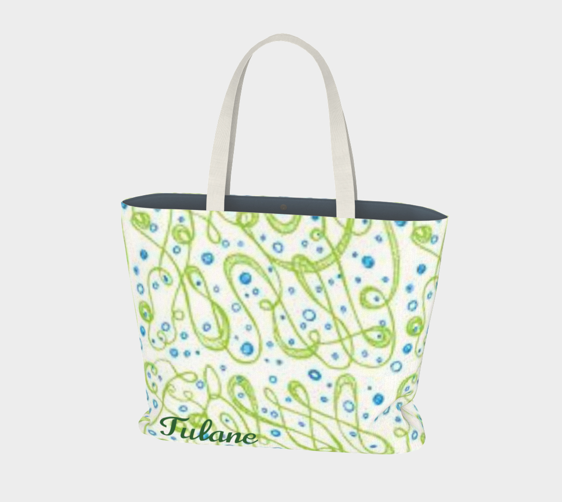 Tulane xlg Market Tote 6