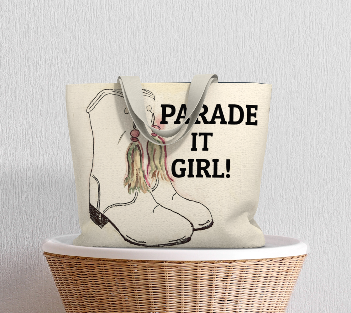 Parade It Girl xlg Market Tote