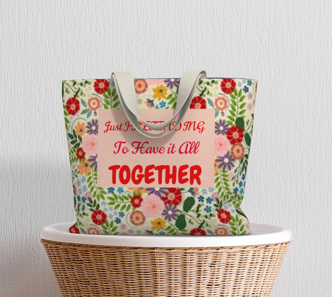 Just Pretending xlg Market Tote