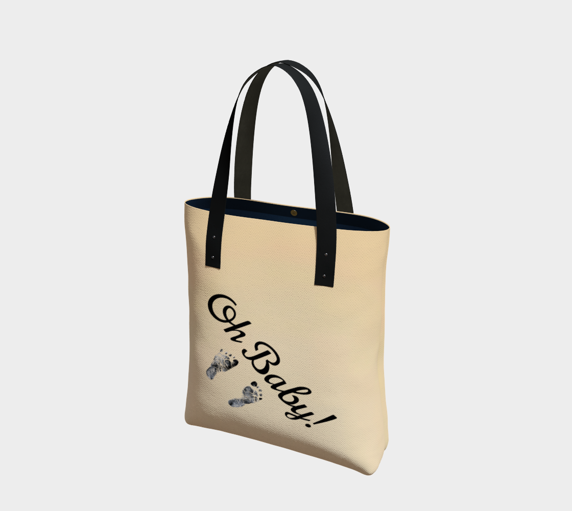 Oh Baby! Butter Yellow Urban Tote