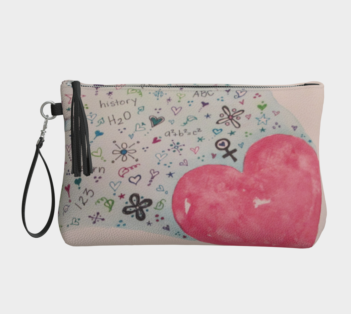 Empower Her Vegan Leather Clutch