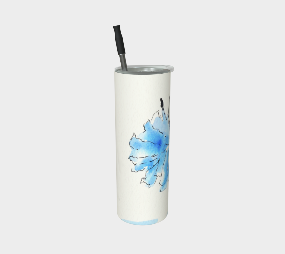 Blue Ballerina Tumbler
