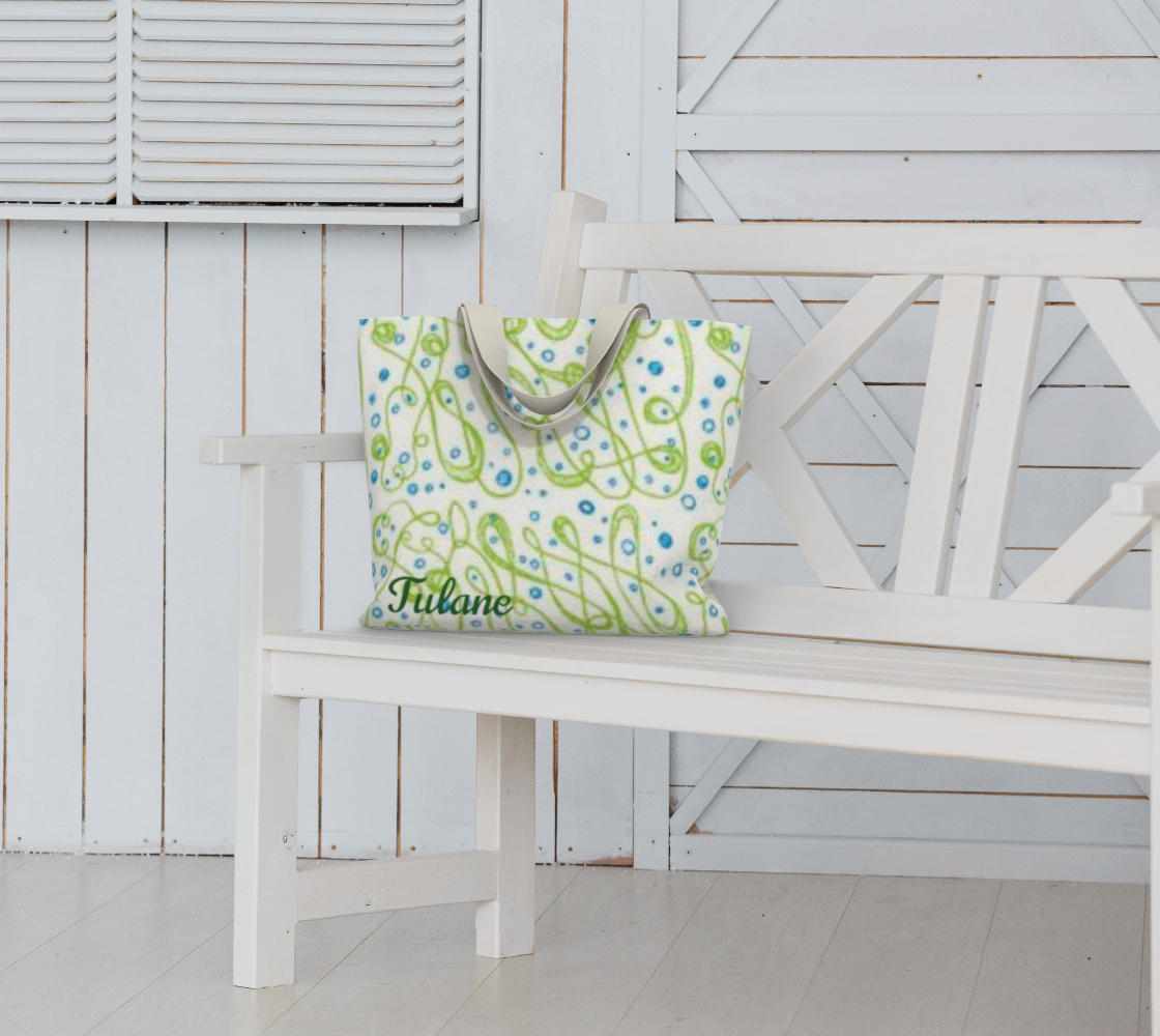 Tulane xlg Market Tote 6