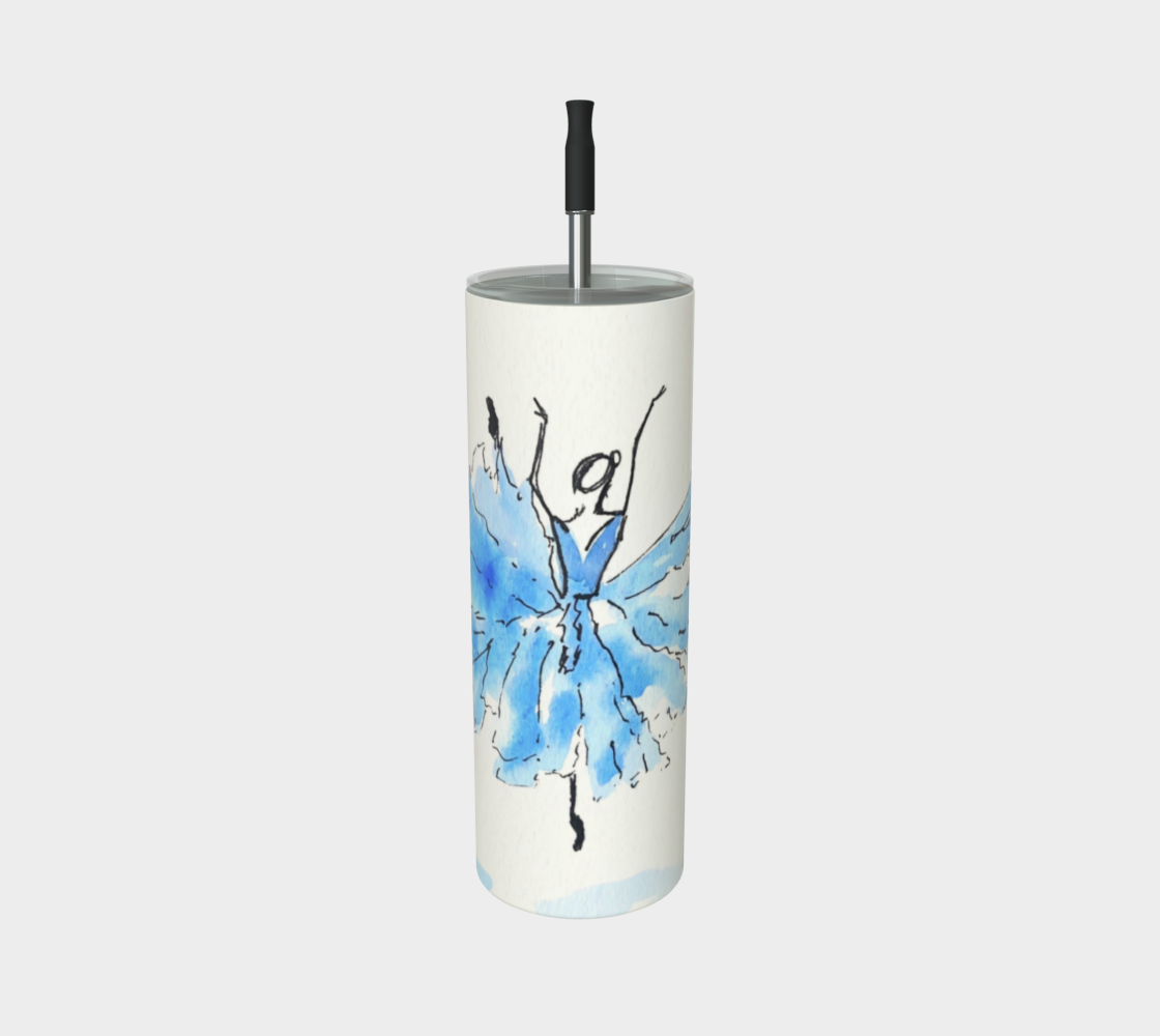 Blue Ballerina Tumbler