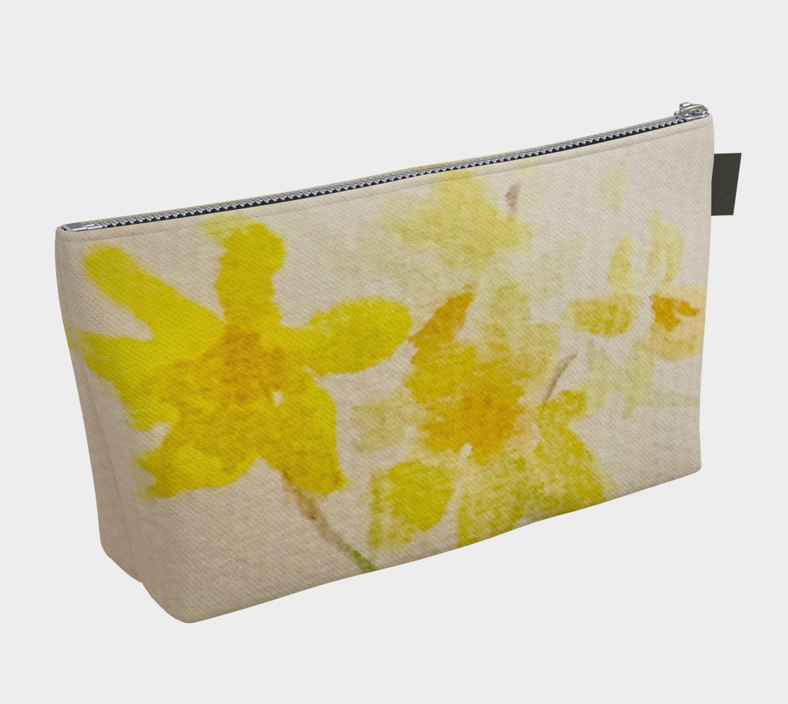 Dainty Daffodils MakeUp Bag