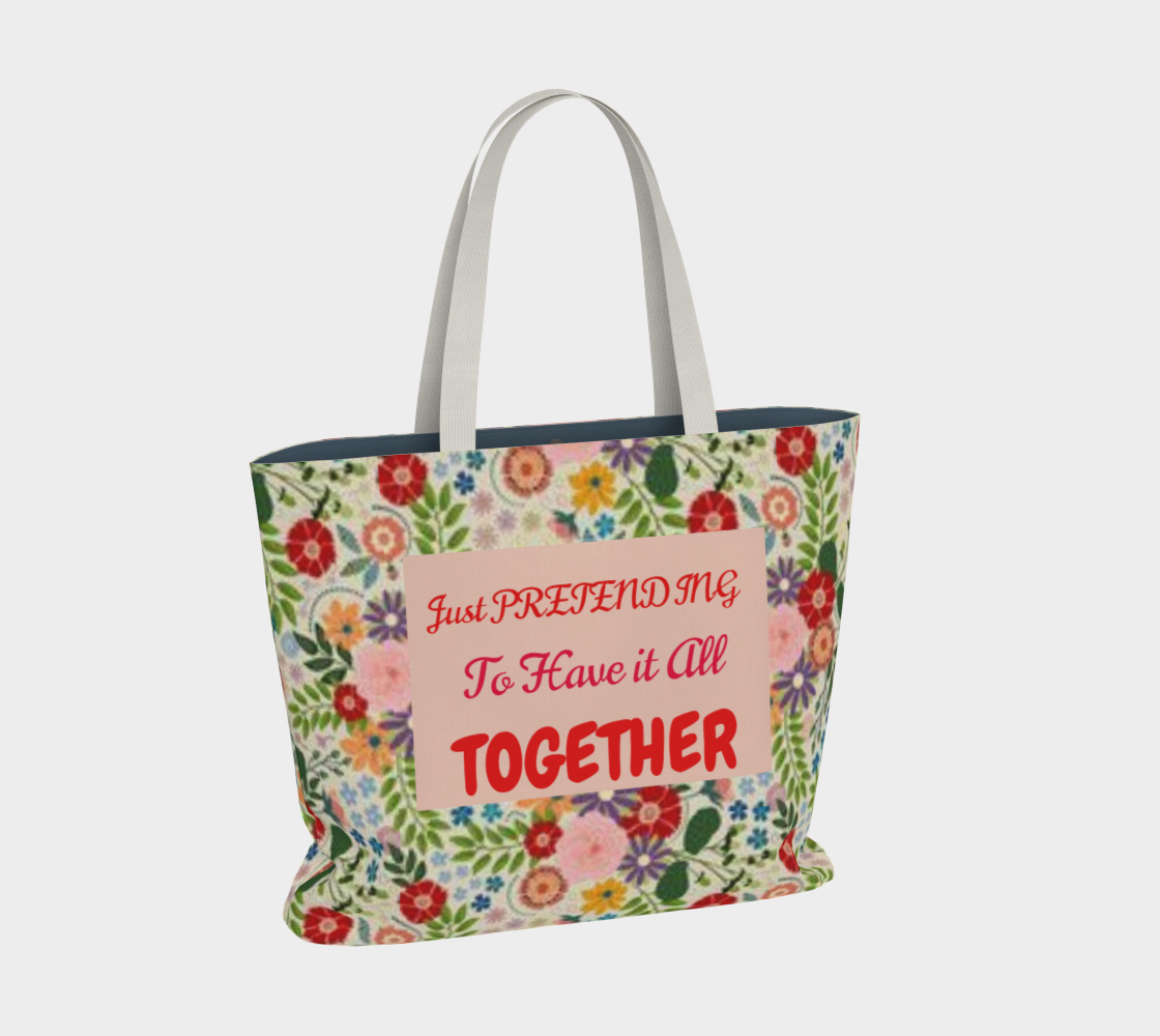 Just Pretending xlg Market Tote
