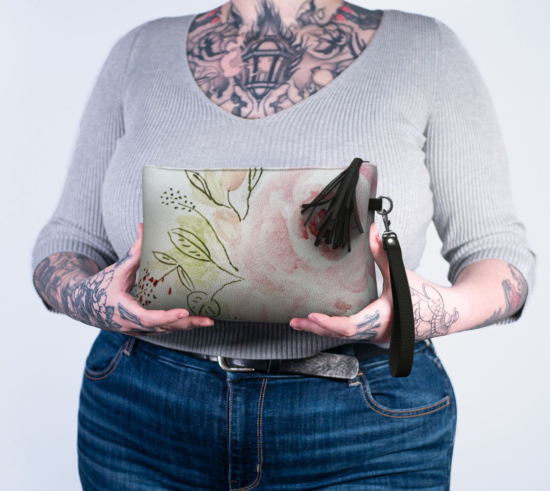Wedding Vegan Leather Clutch