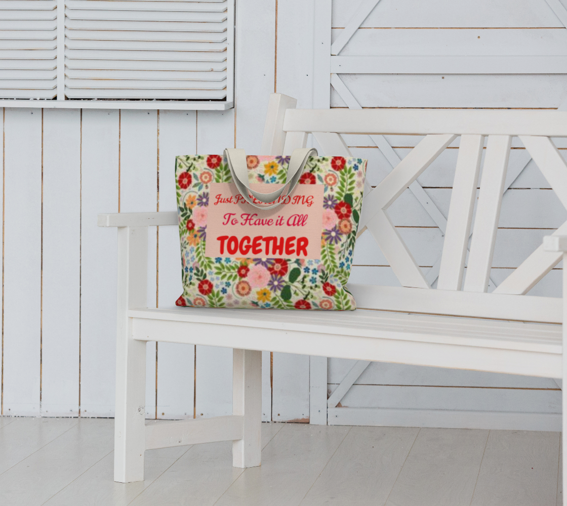 Just Pretending xlg Market Tote