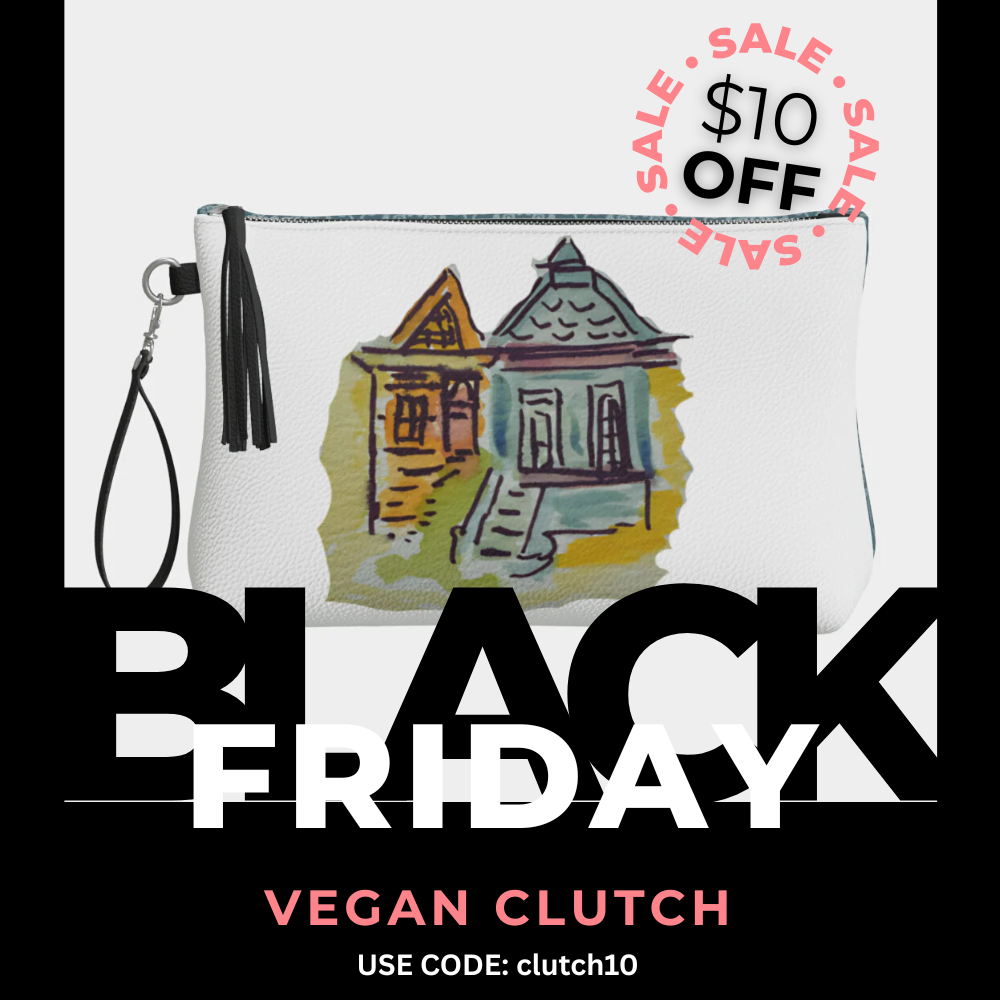Black Friday Vegan Clutches