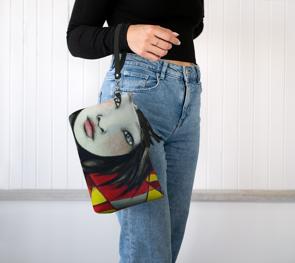 Empower Nepali Girls Vegan Leather  Clutch