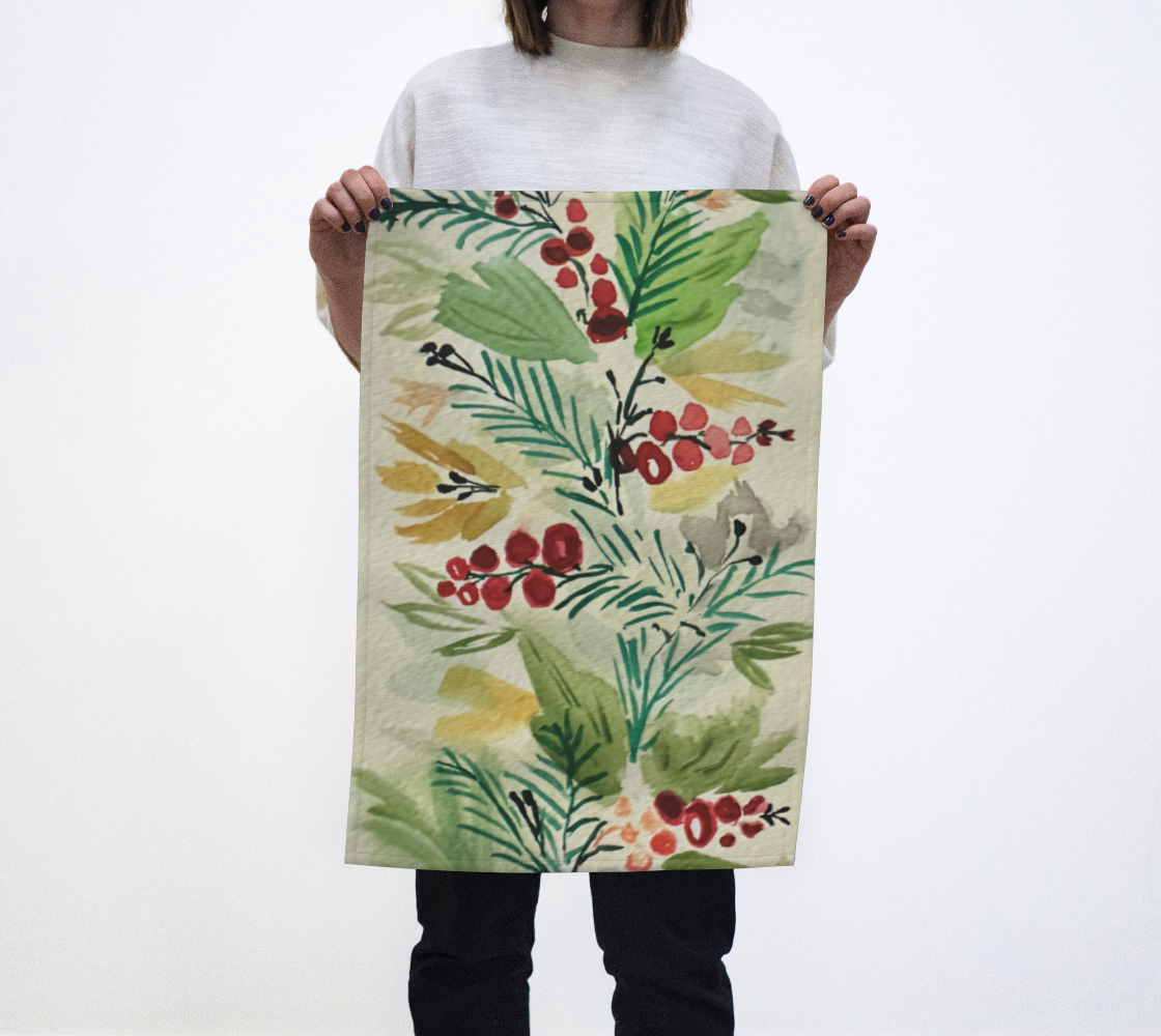 Holiday Tea Towel