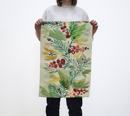 Holiday Tea Towel