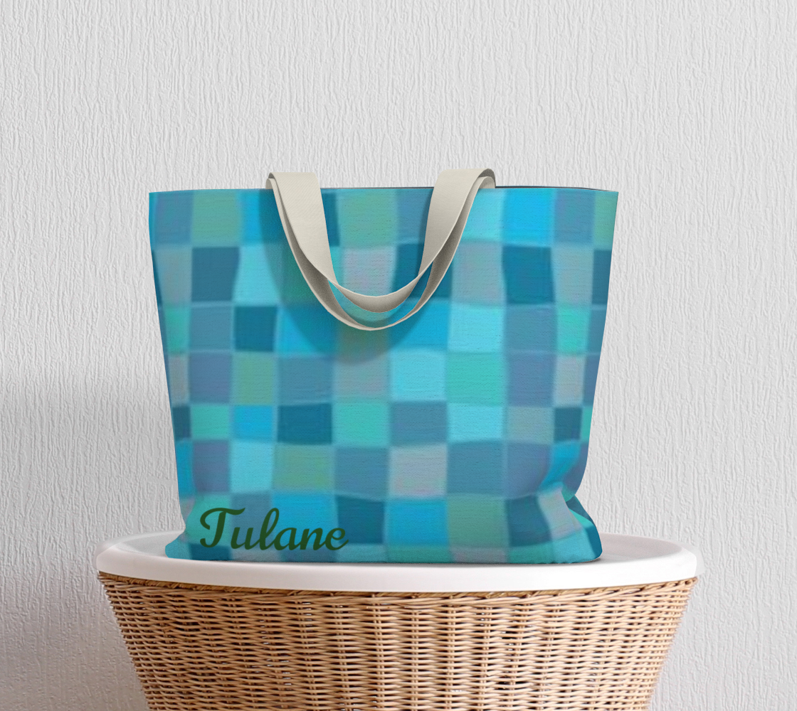 Tulane xlg Market Tote 3