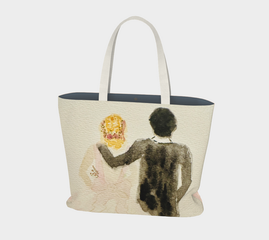 "Forever" Wedding xlg Market Tote