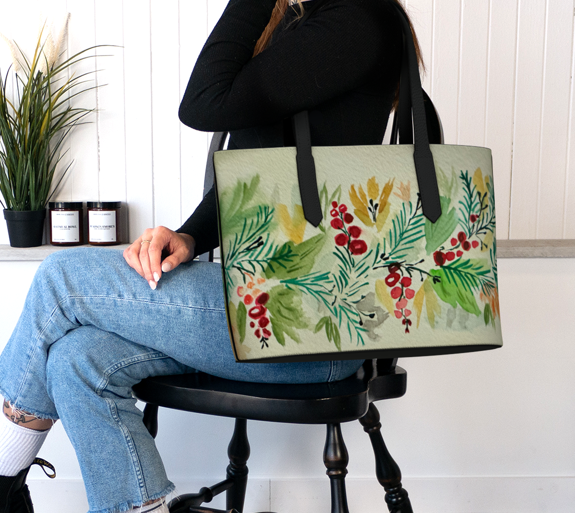 Holiday Vegan Leathere Purse