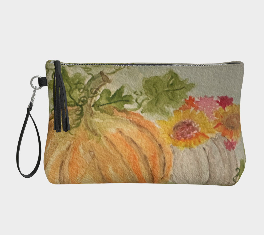 Thankful & Blessed Vegan clutch