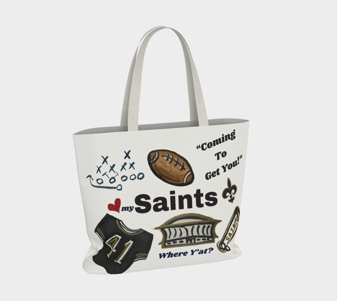 Saints xlg Market Tote