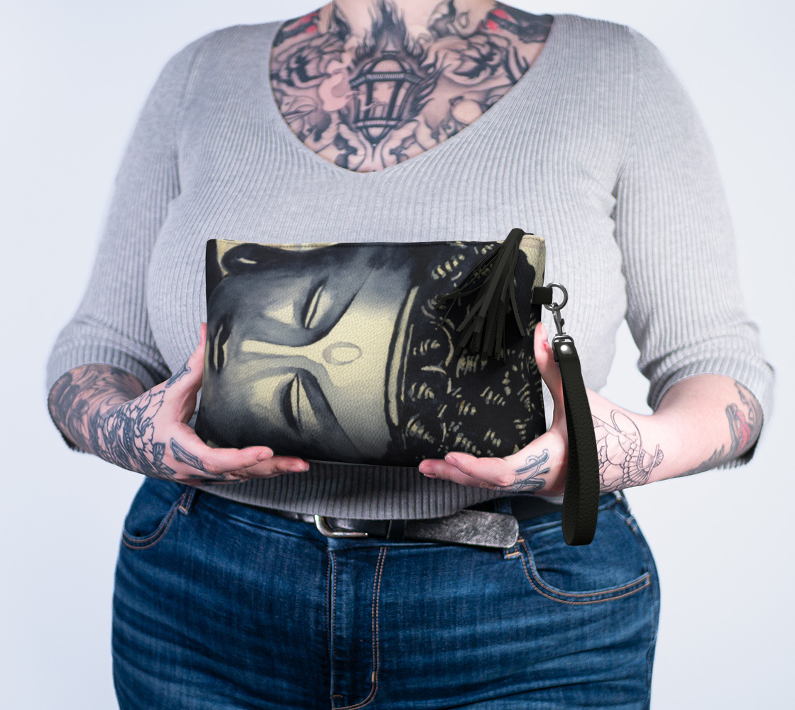 Vegan Leather clutch