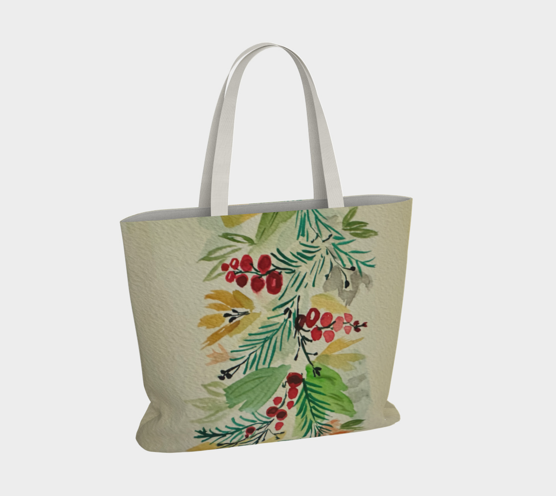 Holiday xlg Market Tote