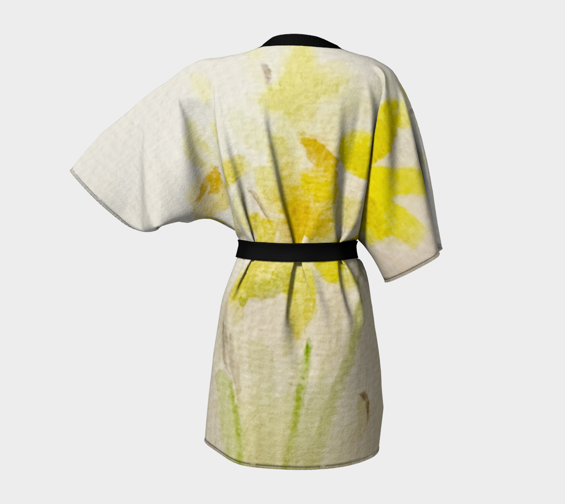 Dainty Daffodils Kimono